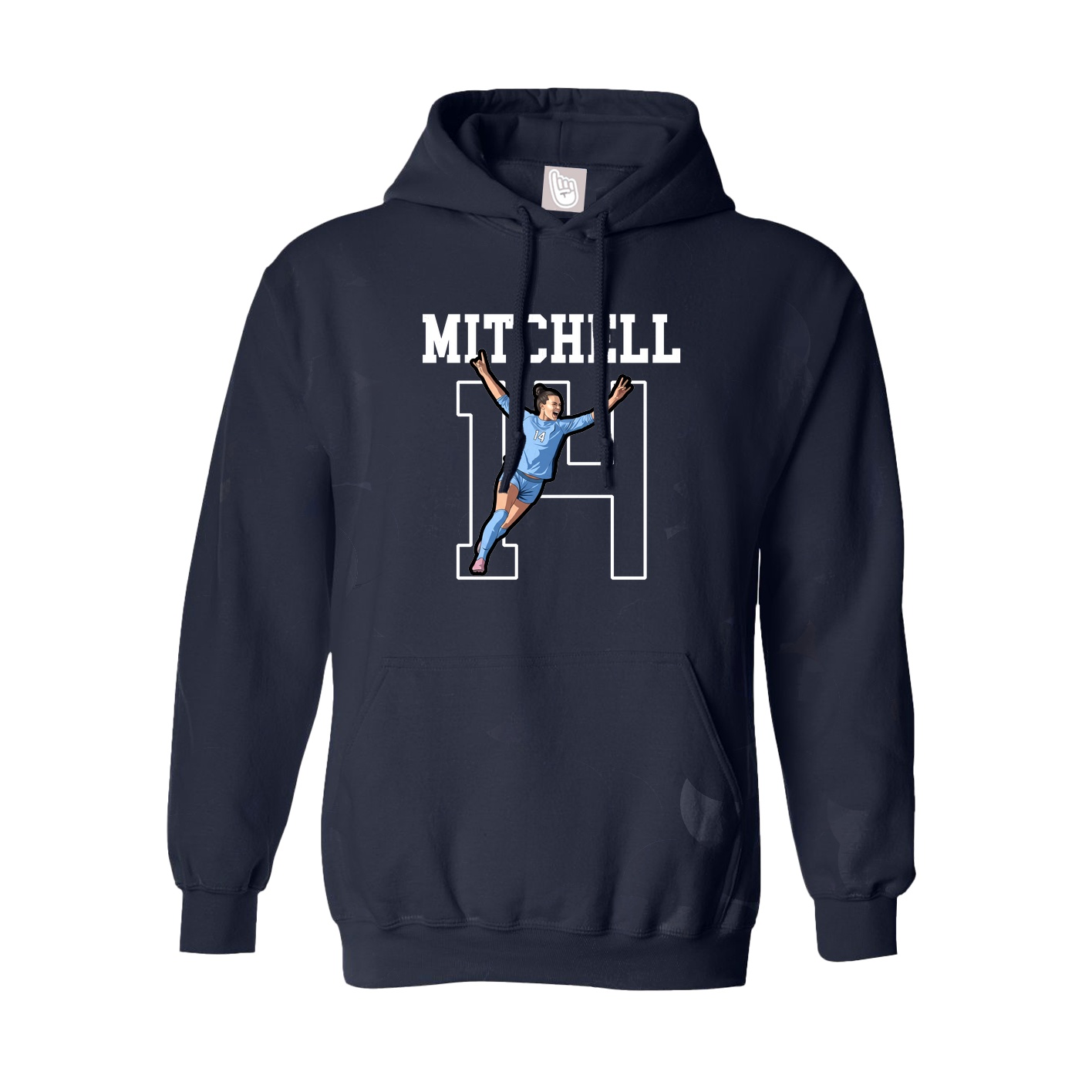 Youth Hoodie — Shirsey in Navy