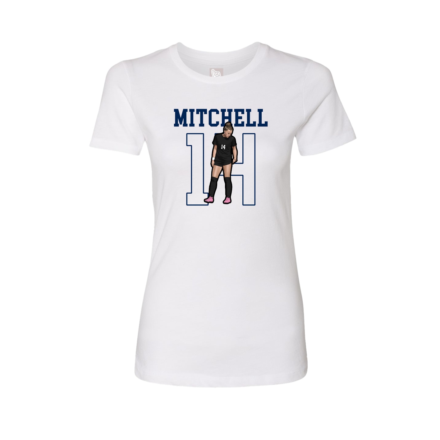 Fitted Women's Tee — Shirsey in White