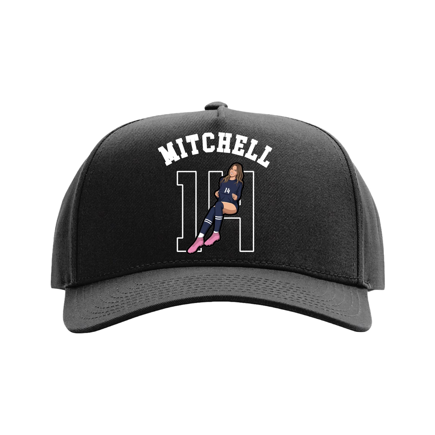Full Fabric Five-Panel Champ Cap