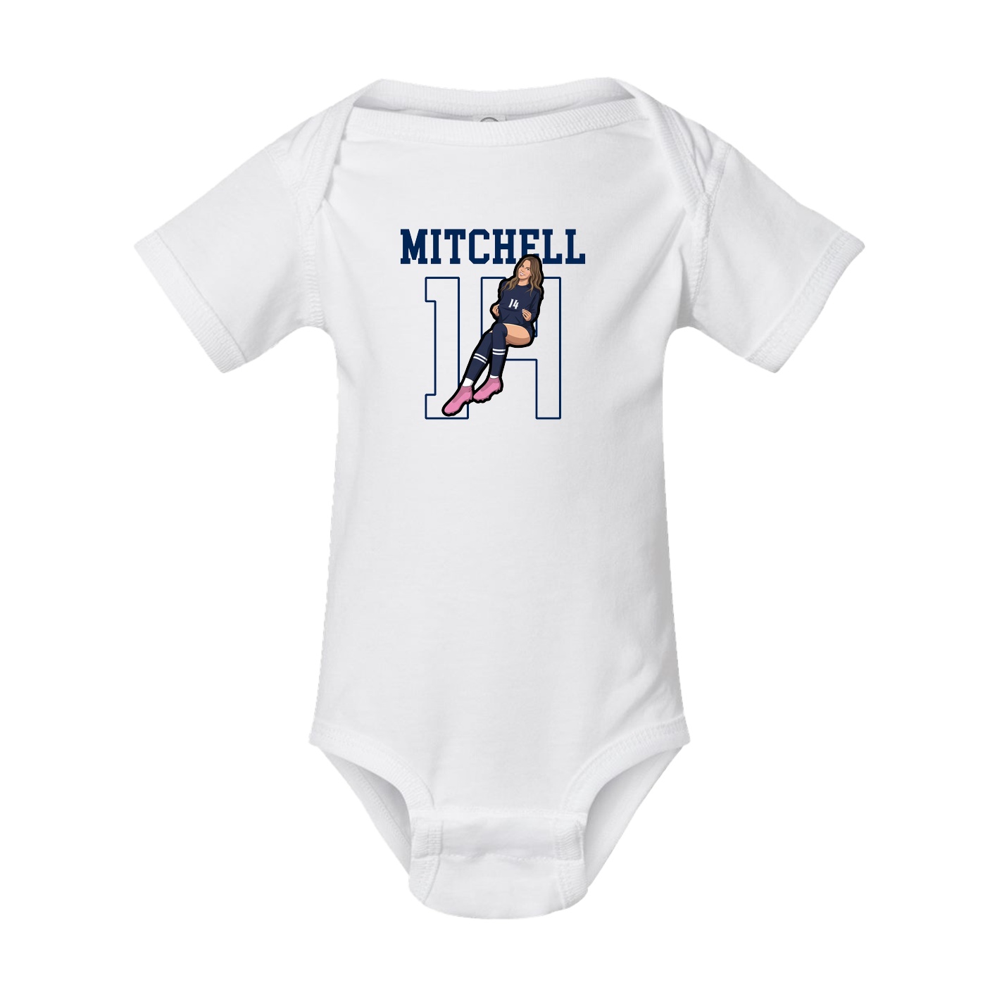 Baby Onesie — Shirsey in White