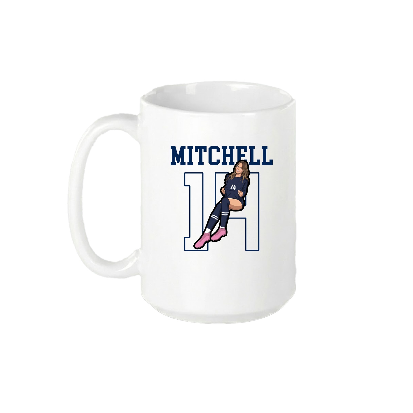 15oz Coffee Mug — Shirsey in White