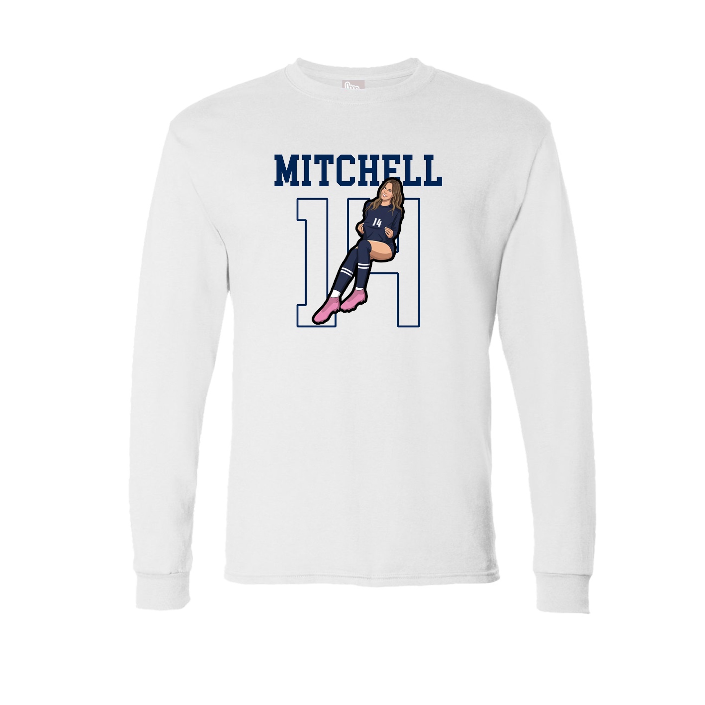 Long Sleeve Tee — Shirsey in White