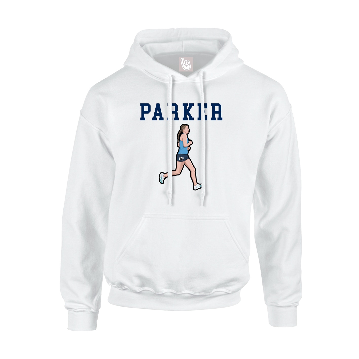 Youth Hoodie — Shirsey in White