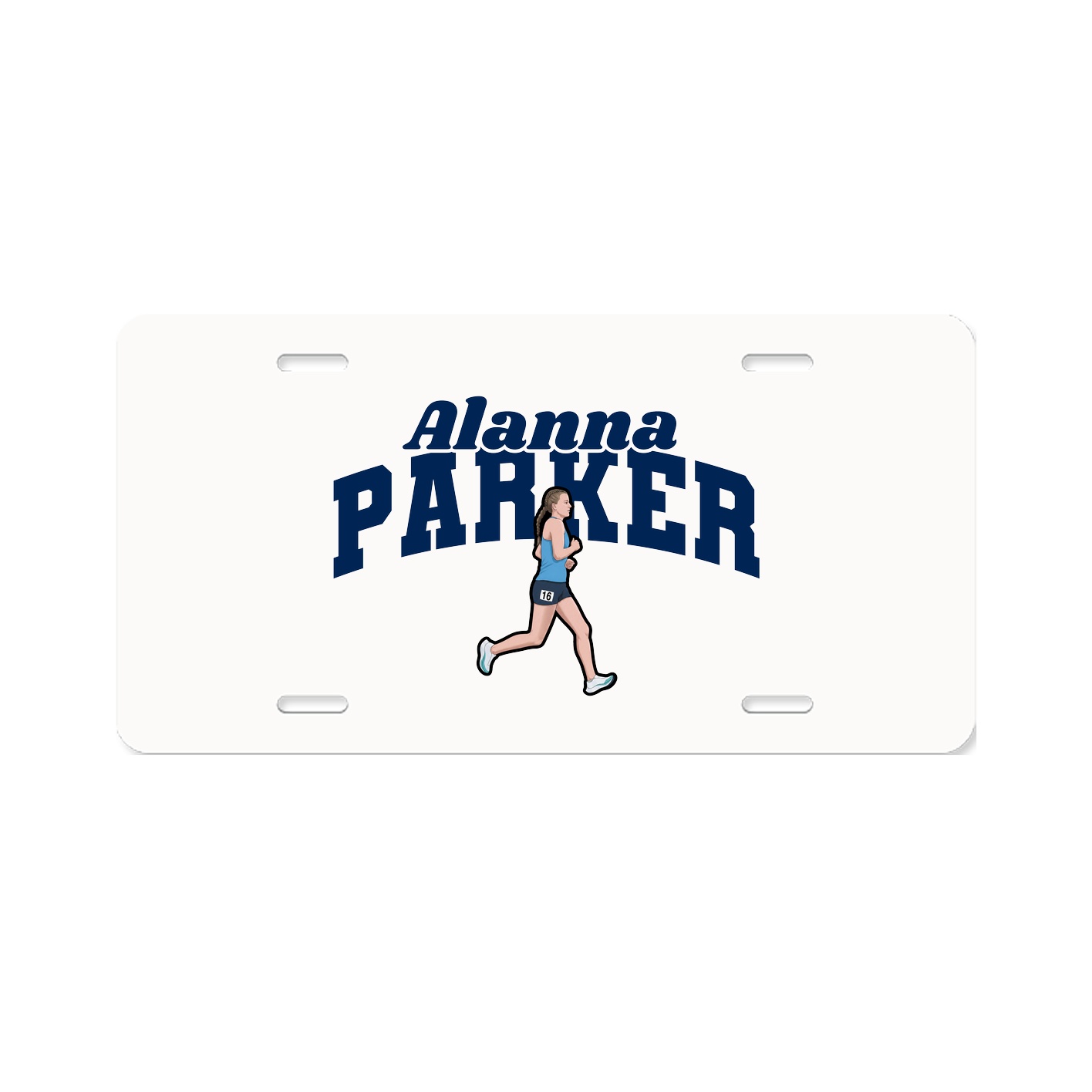 License Plate — Signature Arch in Classic