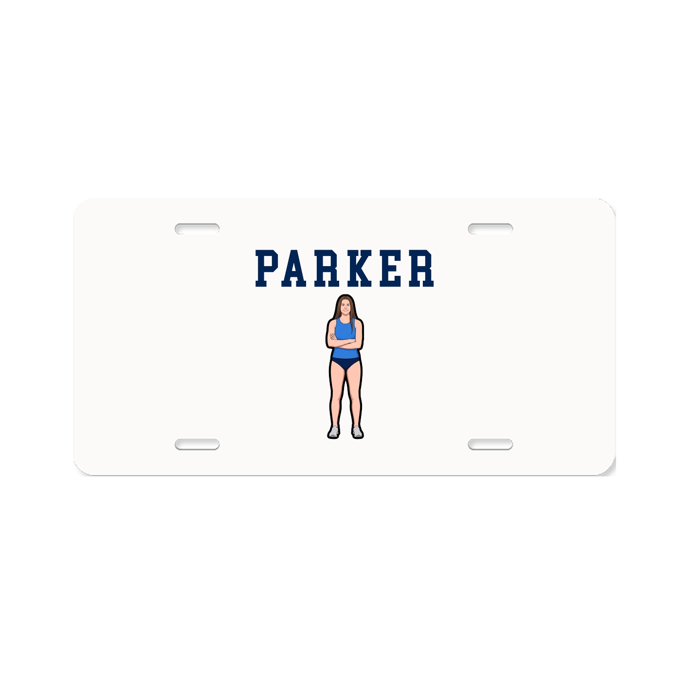 License Plate — Shirsey in Classic