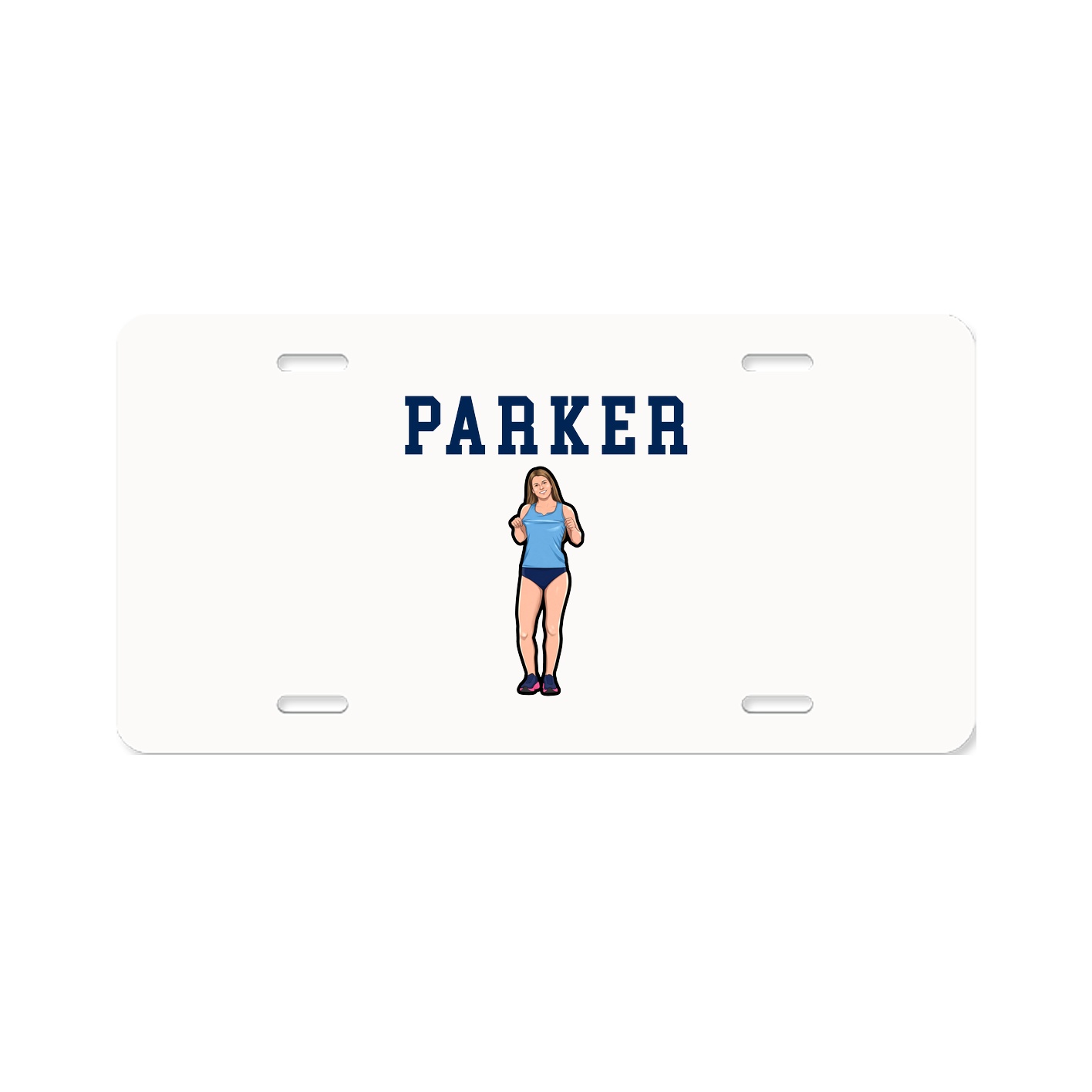 License Plate — Shirsey in Classic