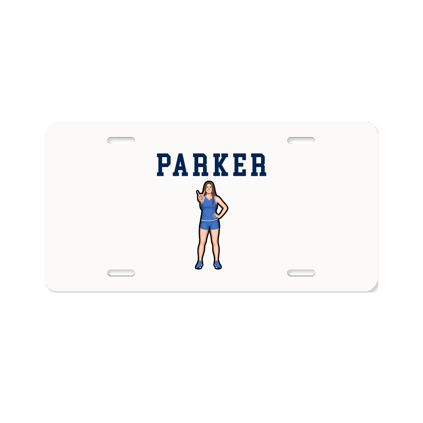 License Plate — Shirsey in Classic