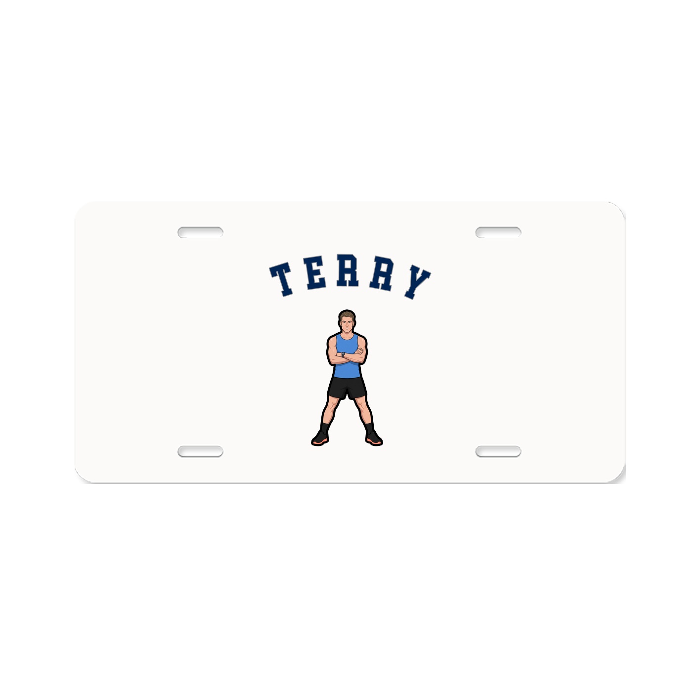 License Plate — Shirsey Arch in Classic