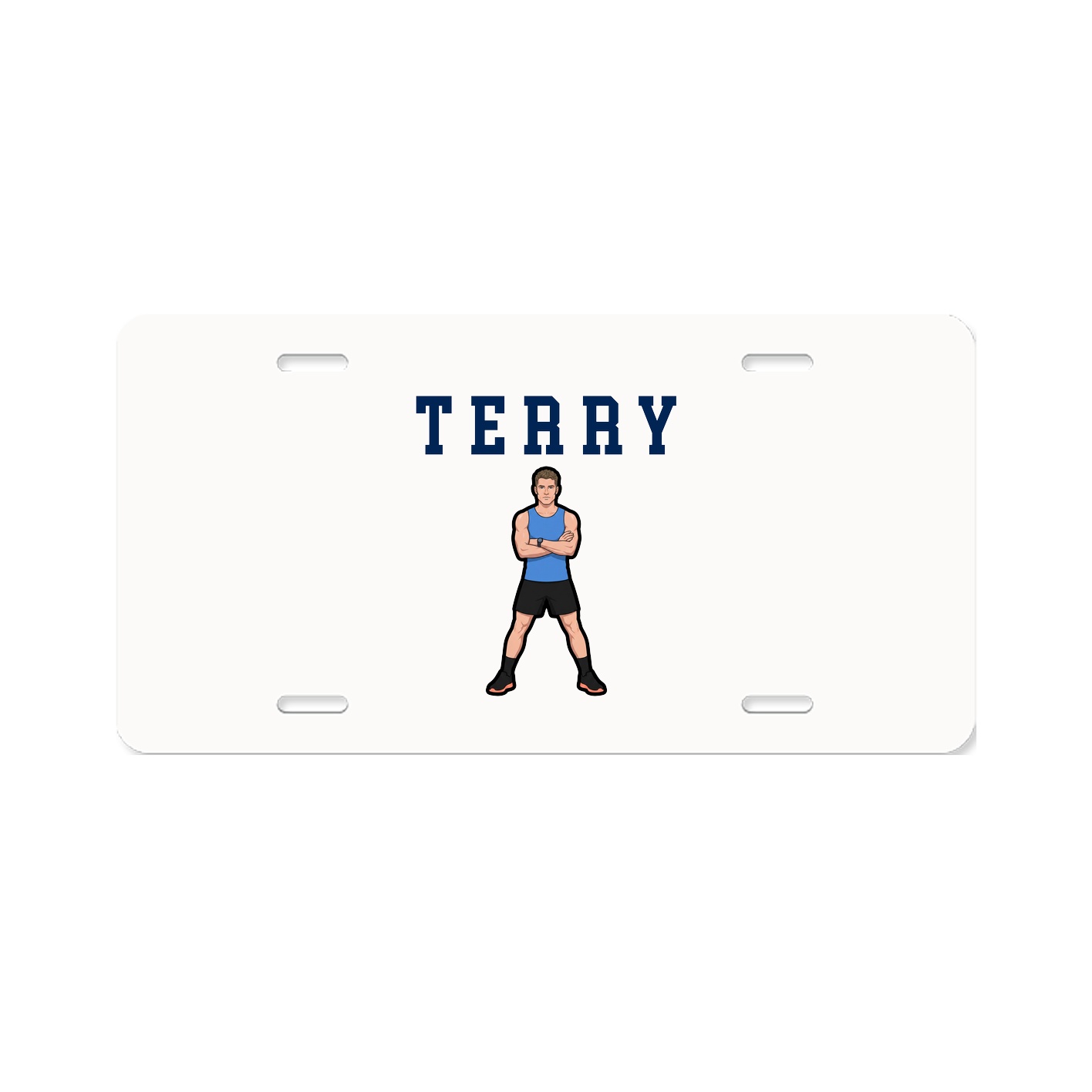 License Plate — Shirsey in Classic