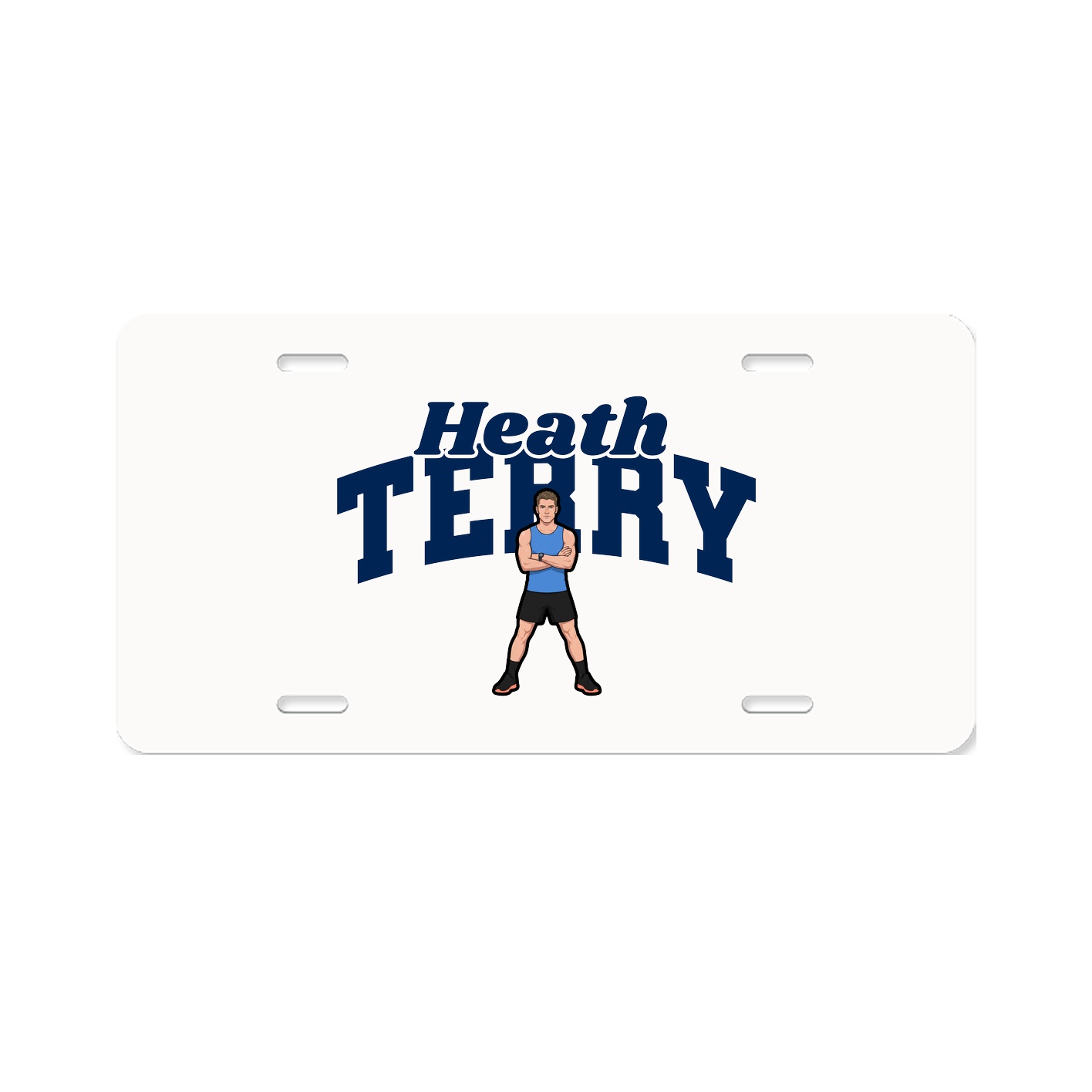 License Plate — Signature Arch in Classic