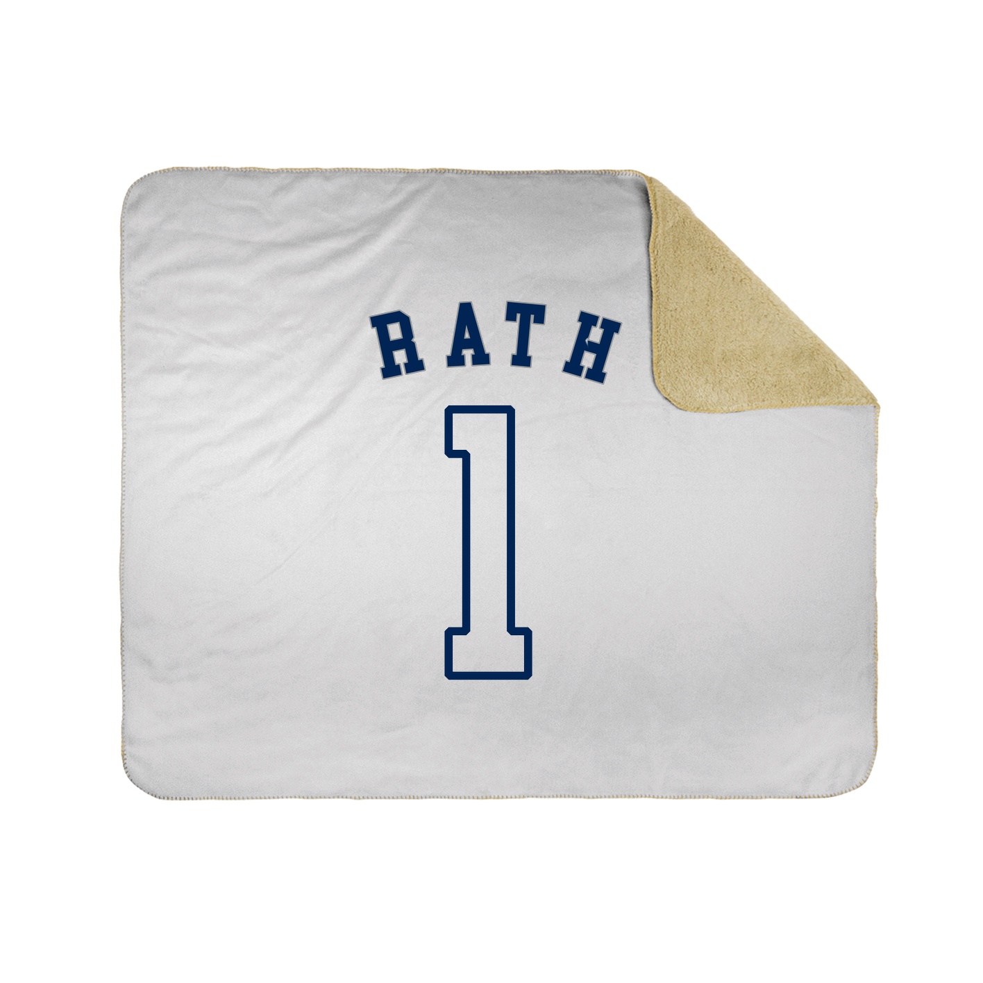 Throw Blanket — Shirsey Arch in White