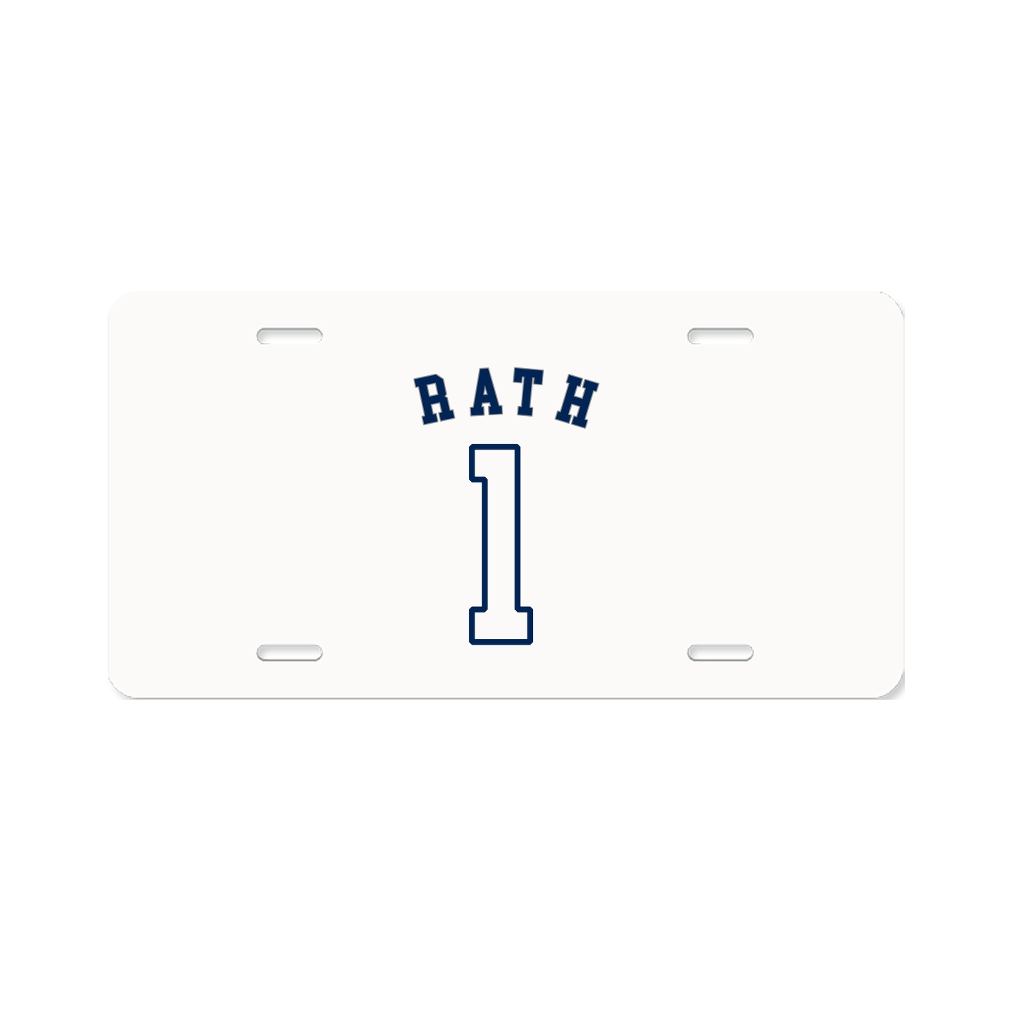 License Plate — Shirsey Arch in Classic