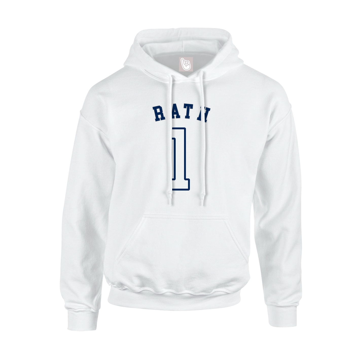 Hoodie — Shirsey Arch in White