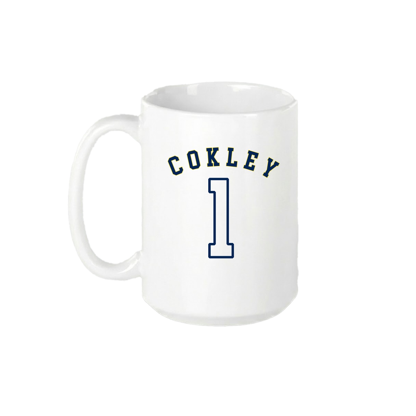 15oz Coffee Mug — Shirsey Arch in White