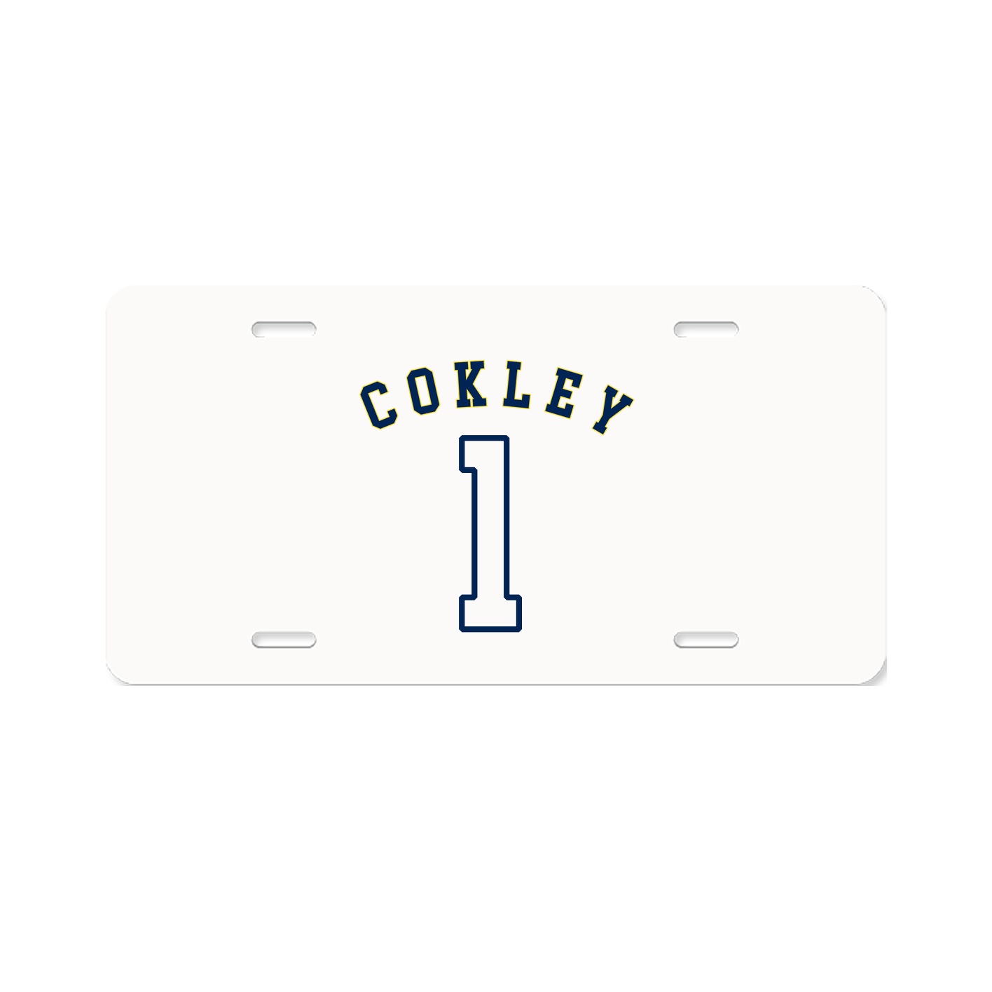 License Plate — Shirsey Arch in Classic