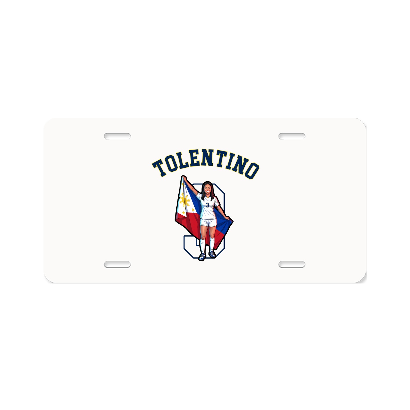 License Plate — Shirsey Arch in Classic