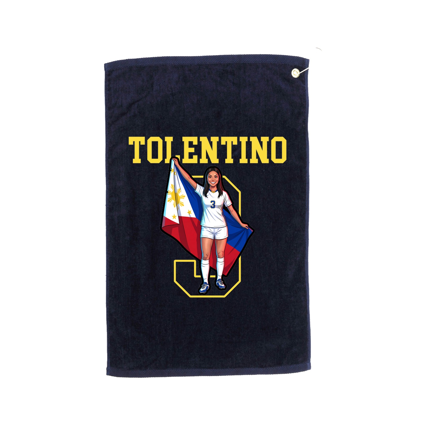 Golf Towel — Shirsey in Navy