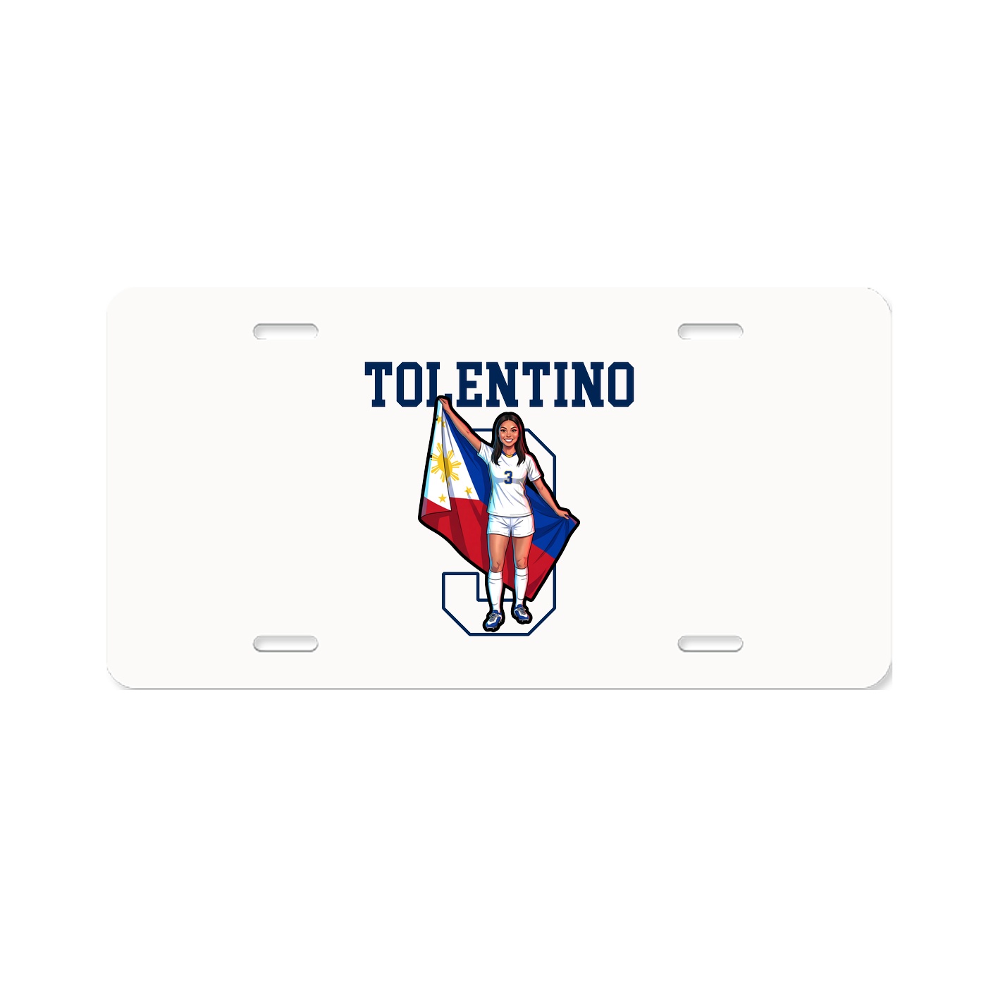 License Plate — Shirsey in Classic