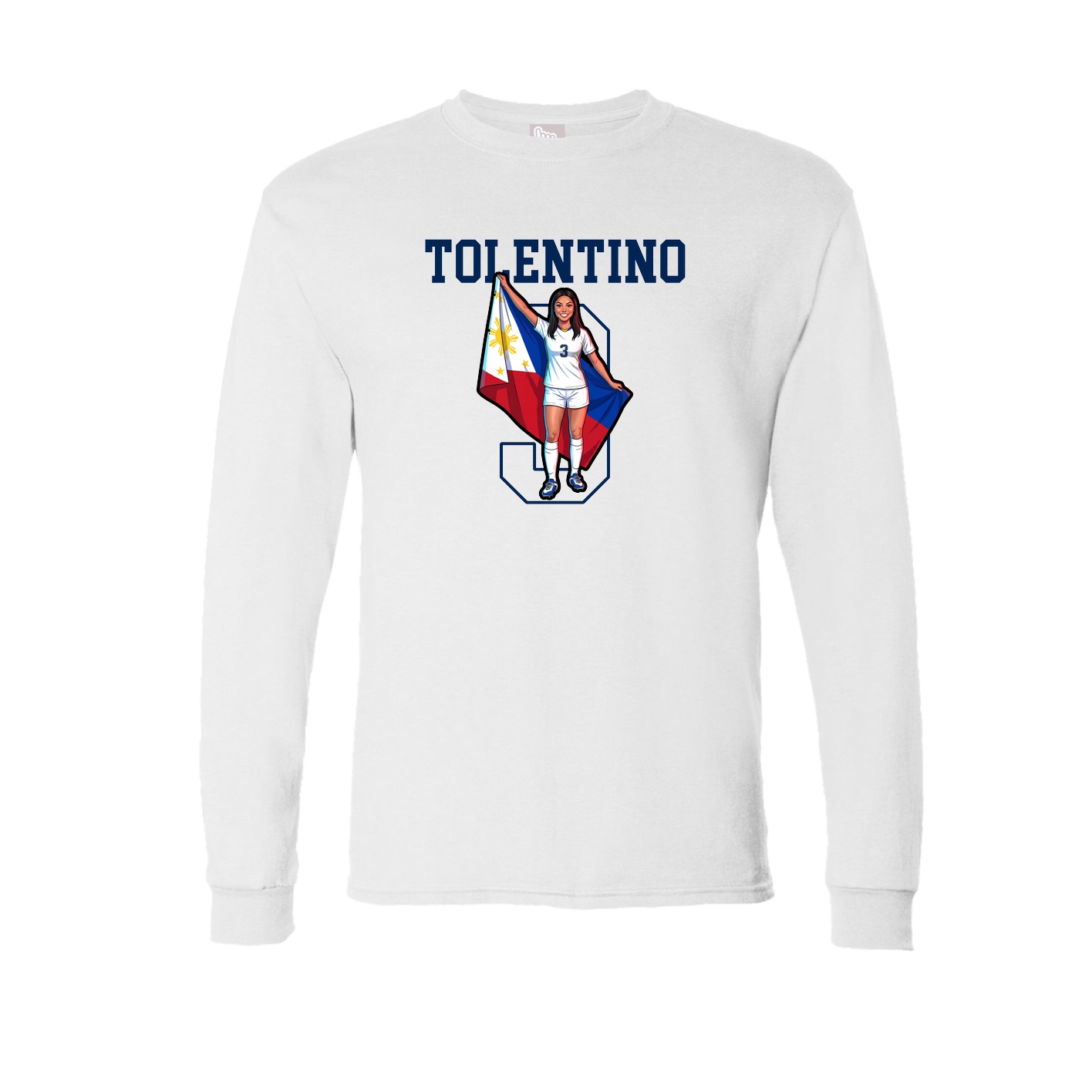 Long Sleeve Tee — Shirsey in White