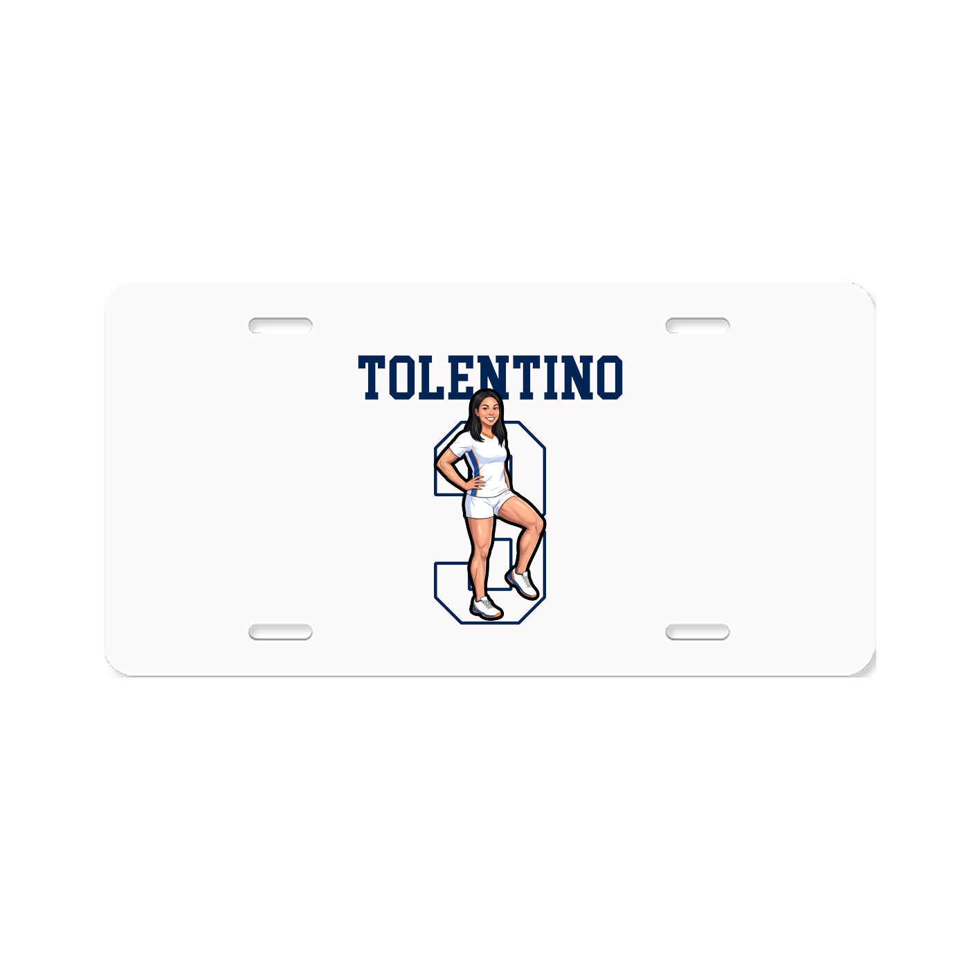 License Plate — Shirsey in Classic