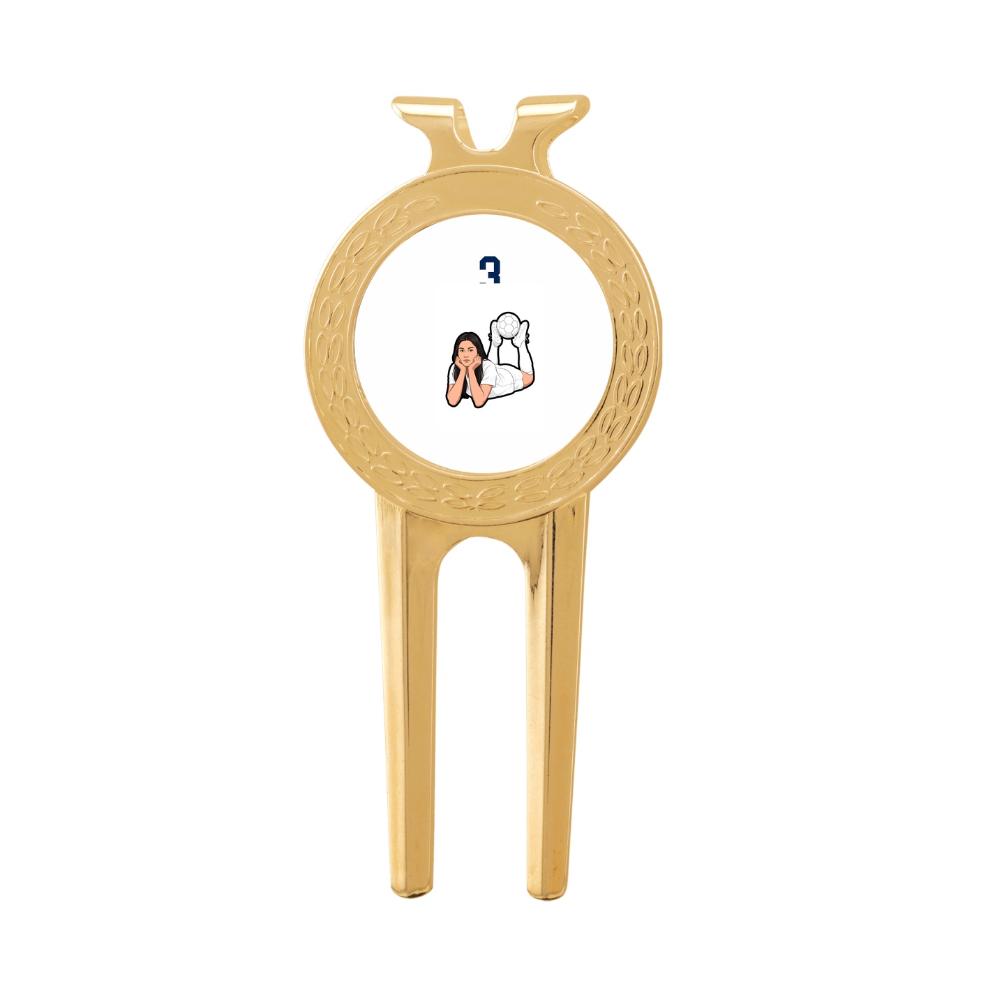 Divot Tool with Ball Marker — Number Top in Classic