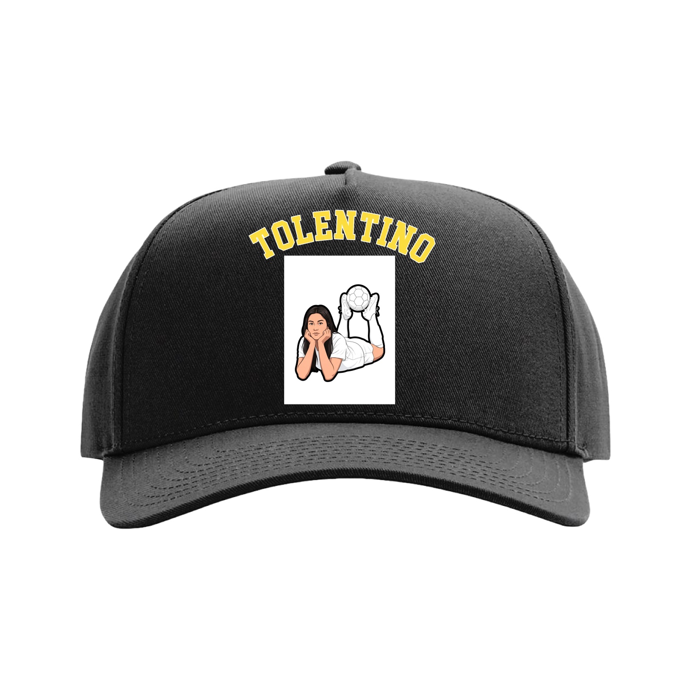 Full Fabric Five-Panel Champ Cap