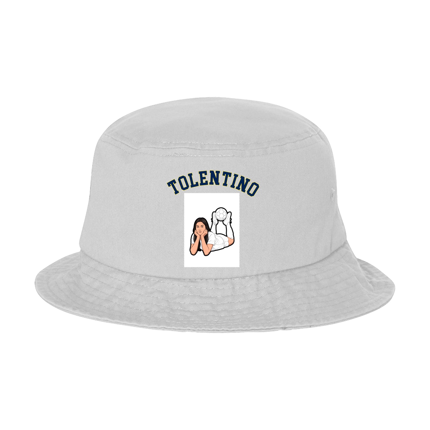 Bucket Cap — Shirsey Arch in White