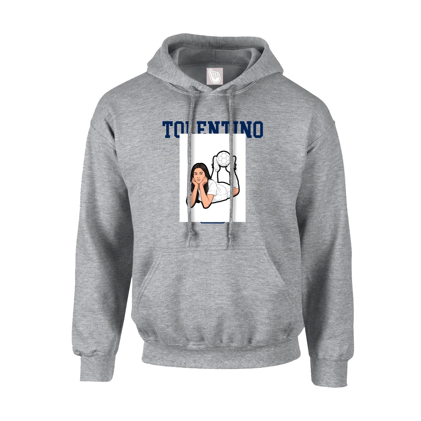 Hoodie — Shirsey in Grey