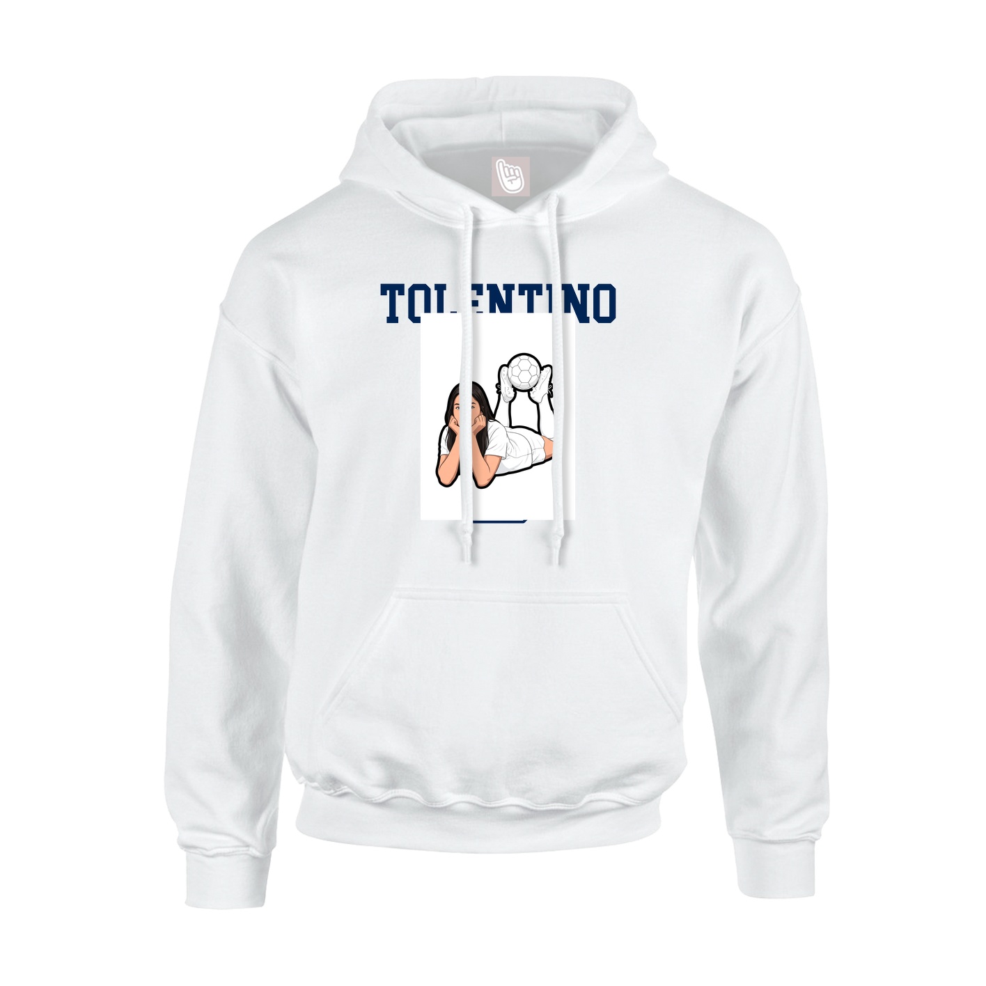 Youth Hoodie — Shirsey in White