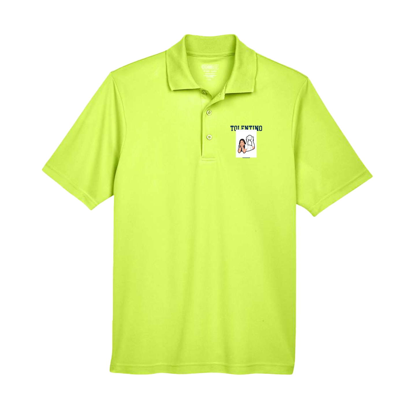 Performance Polo — Shirsey in Yellow