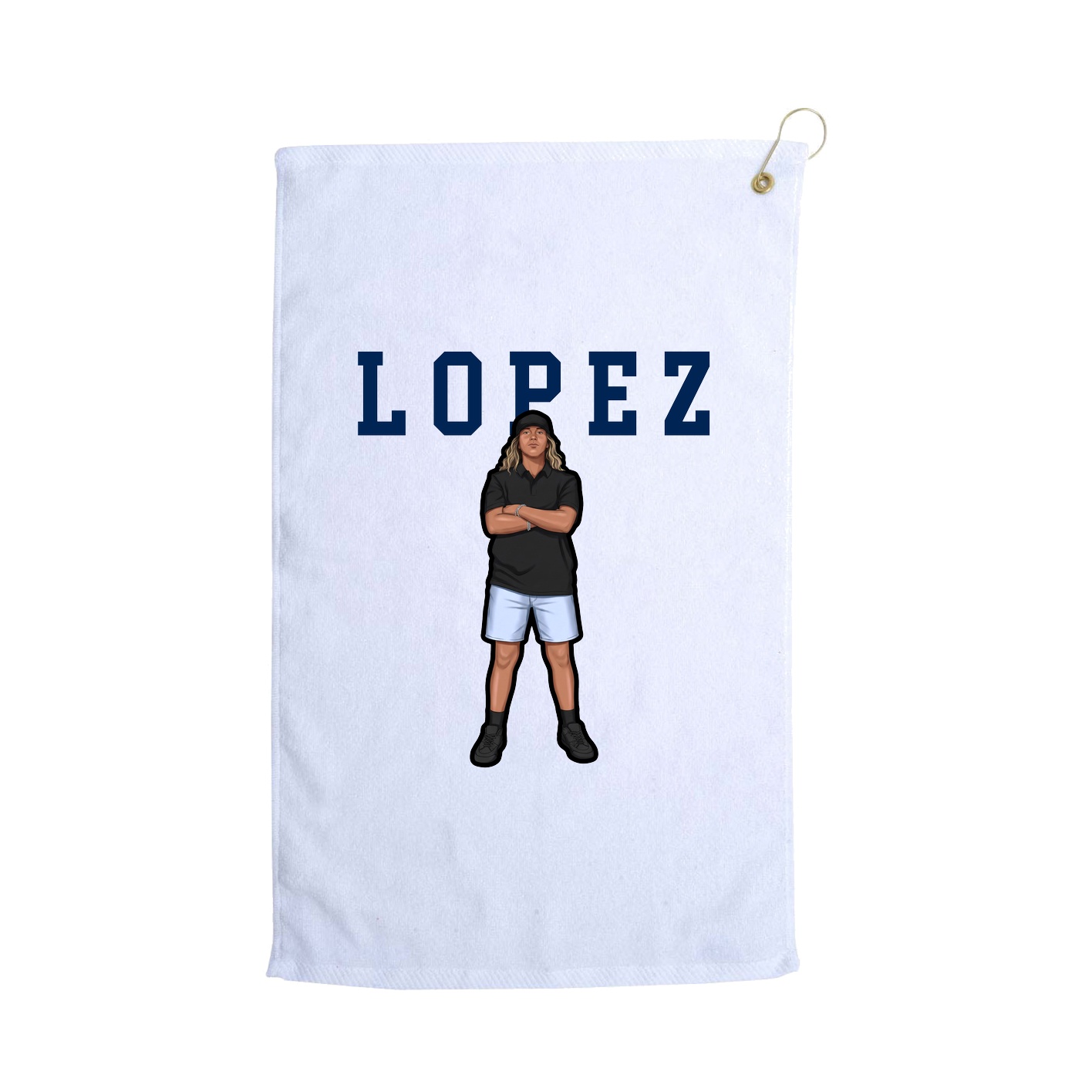 Golf Towel — Shirsey in White