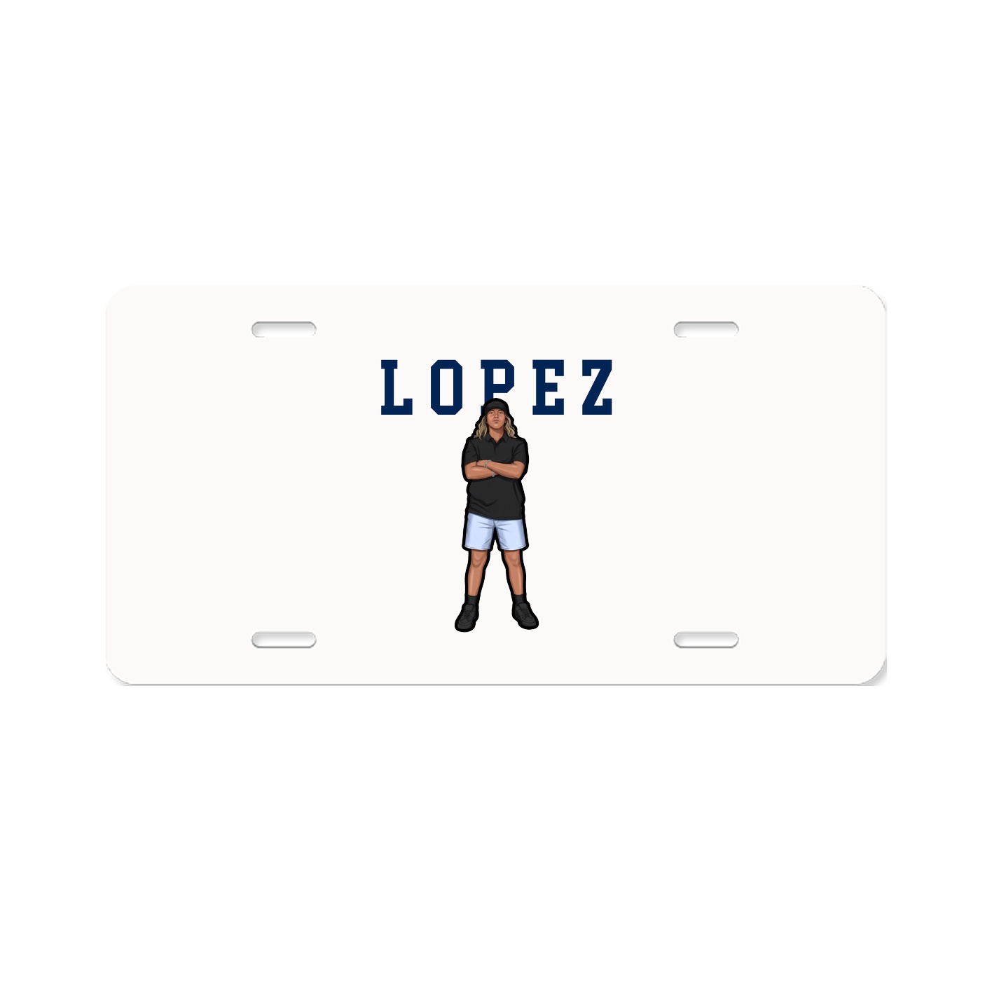 License Plate — Shirsey in Classic