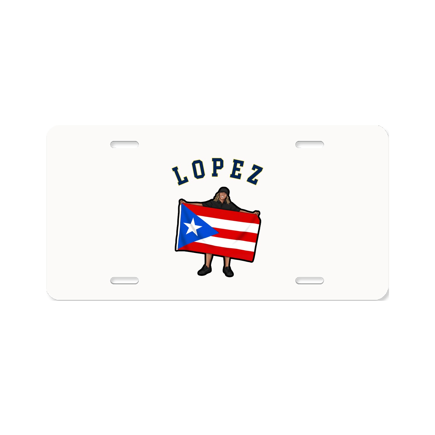 License Plate — Shirsey Arch in Classic