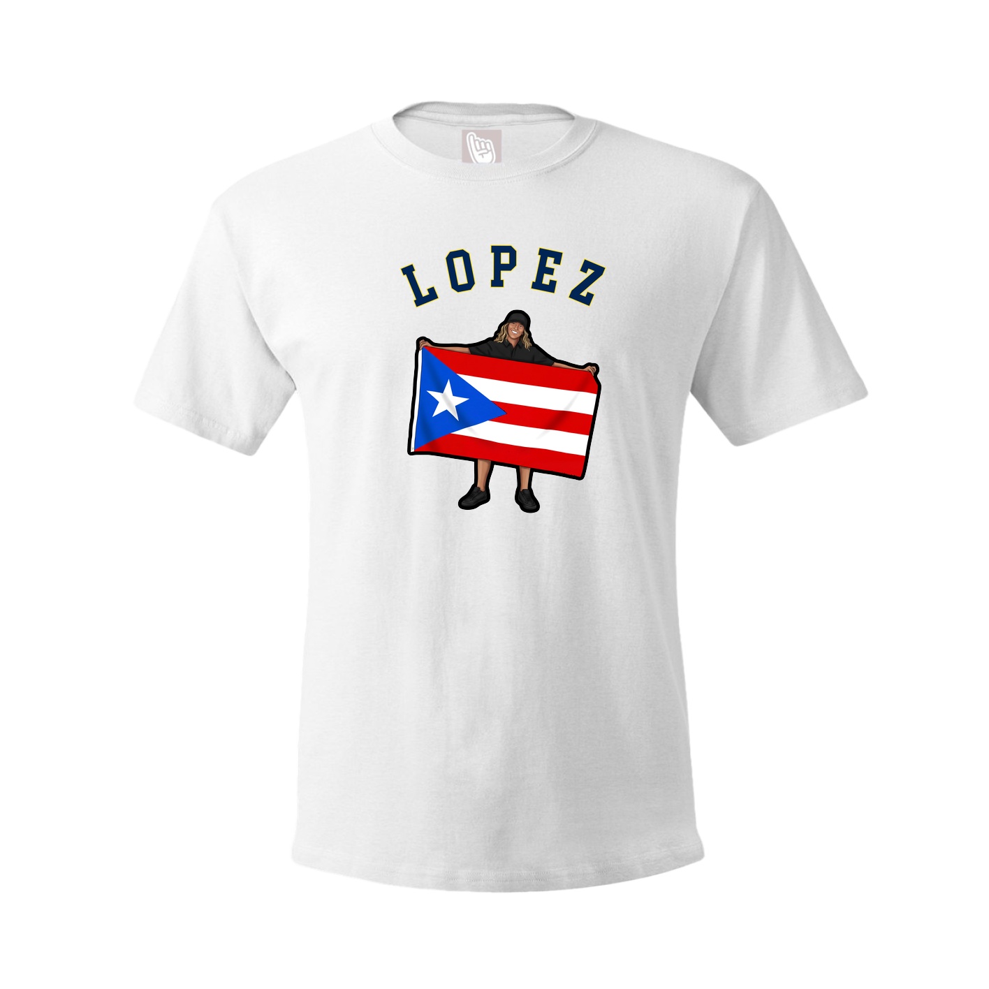 Youth Tee — Shirsey Arch in White