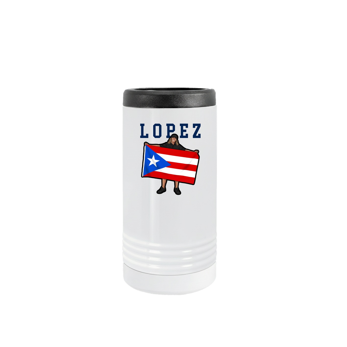 Slim Beverage Holder — Shirsey in White