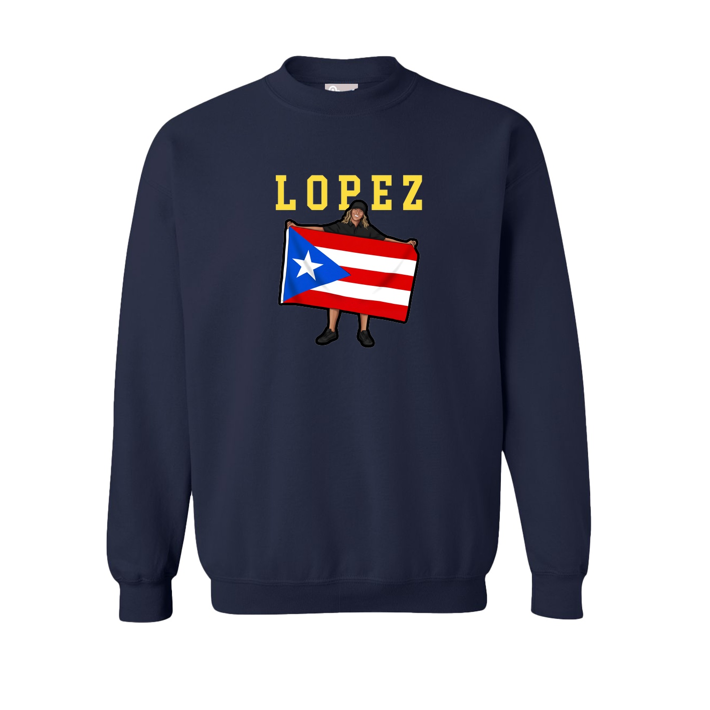 Fleece Crew — Shirsey in Navy
