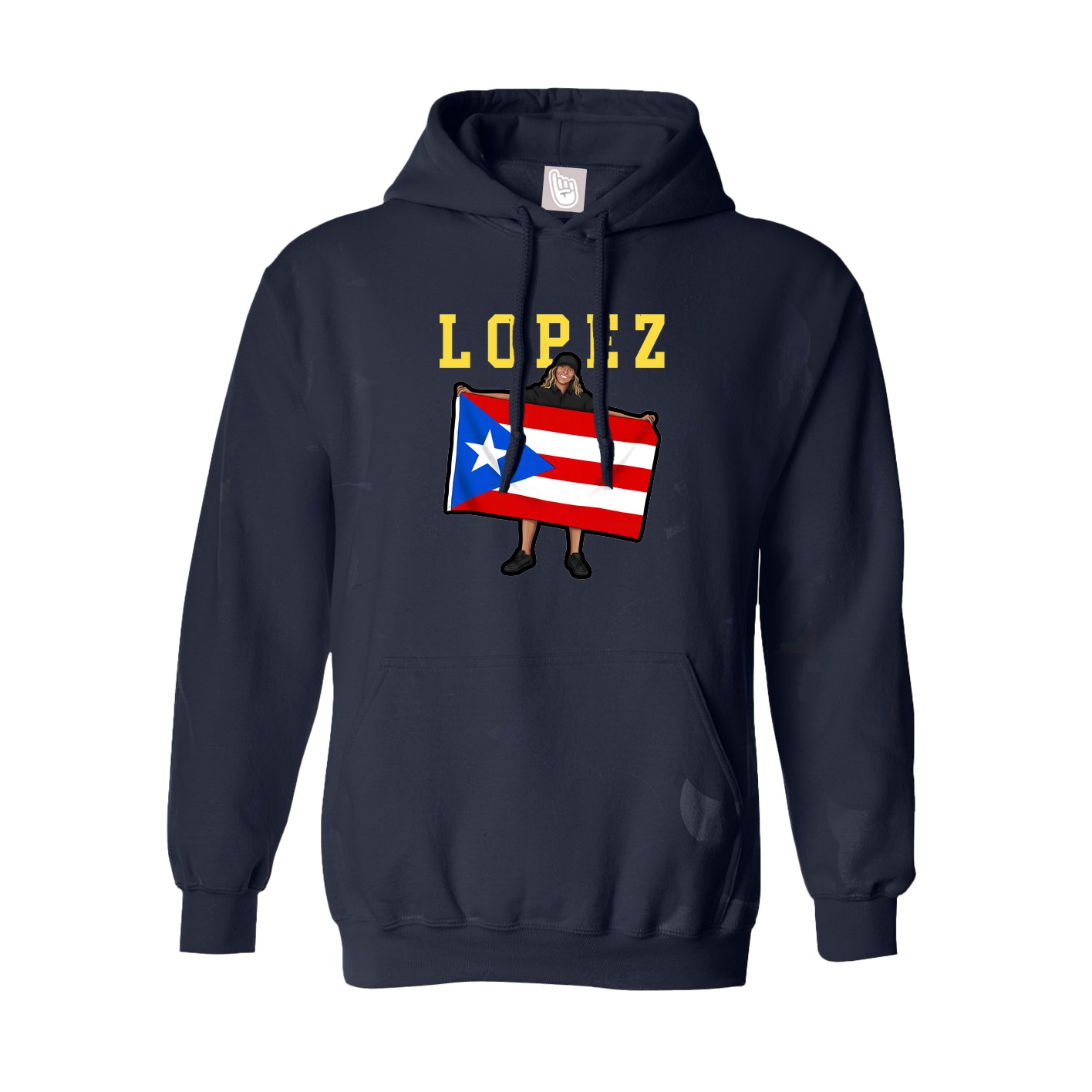 Youth Hoodie — Shirsey in Navy