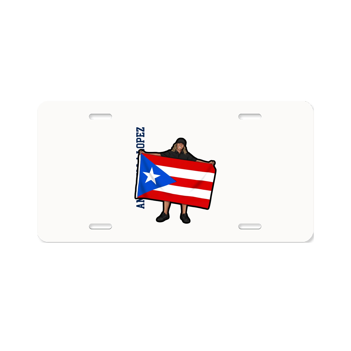 Aluminum License Plate