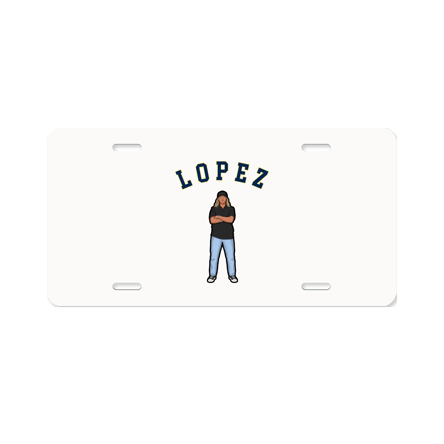 License Plate — Shirsey Arch in Classic