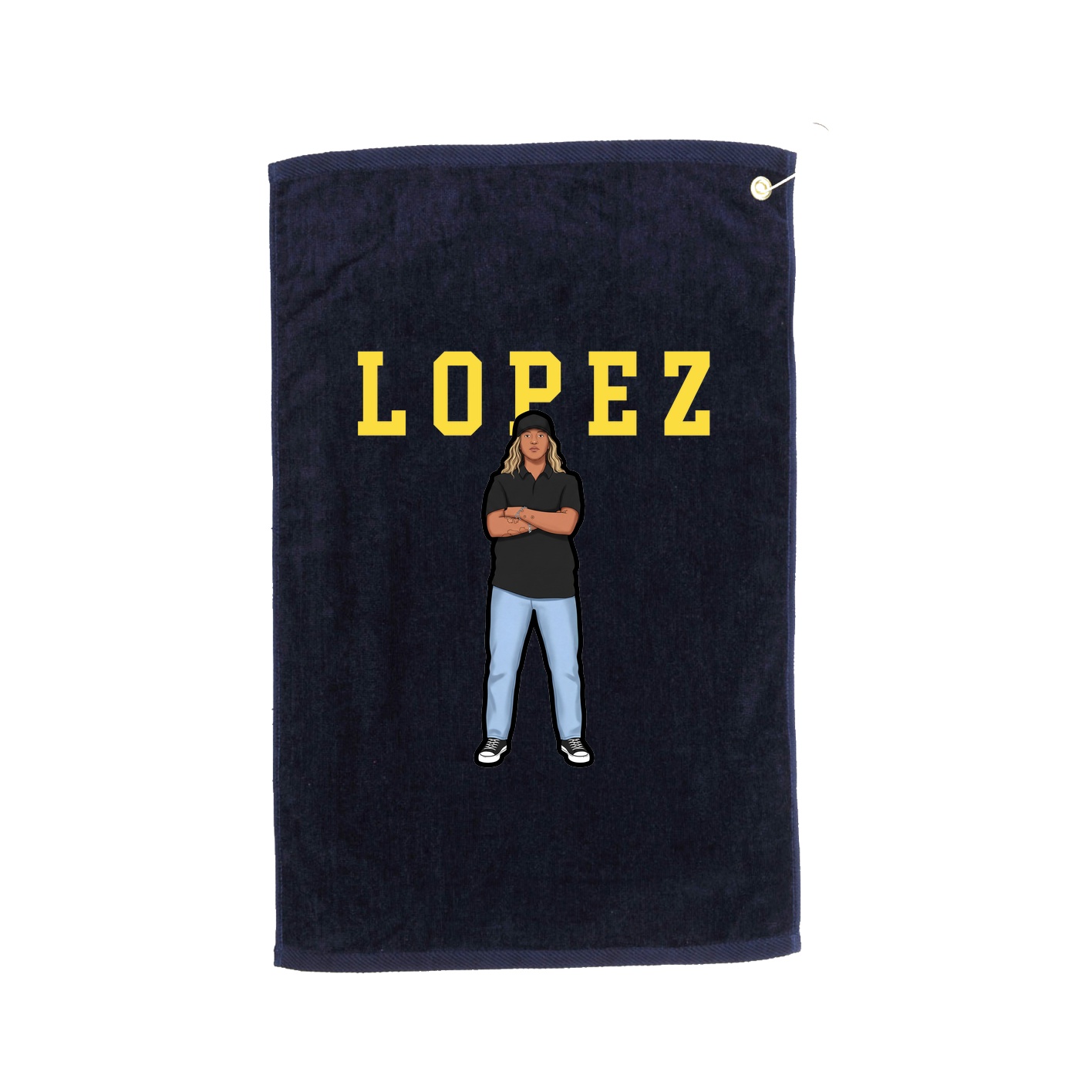 Golf Towel — Shirsey in Navy