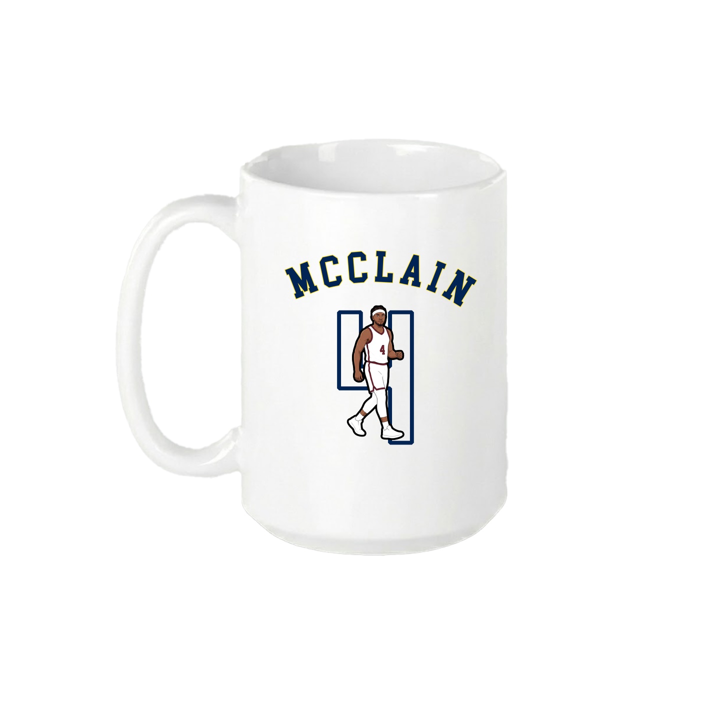 15oz Coffee Mug — Shirsey Arch in White