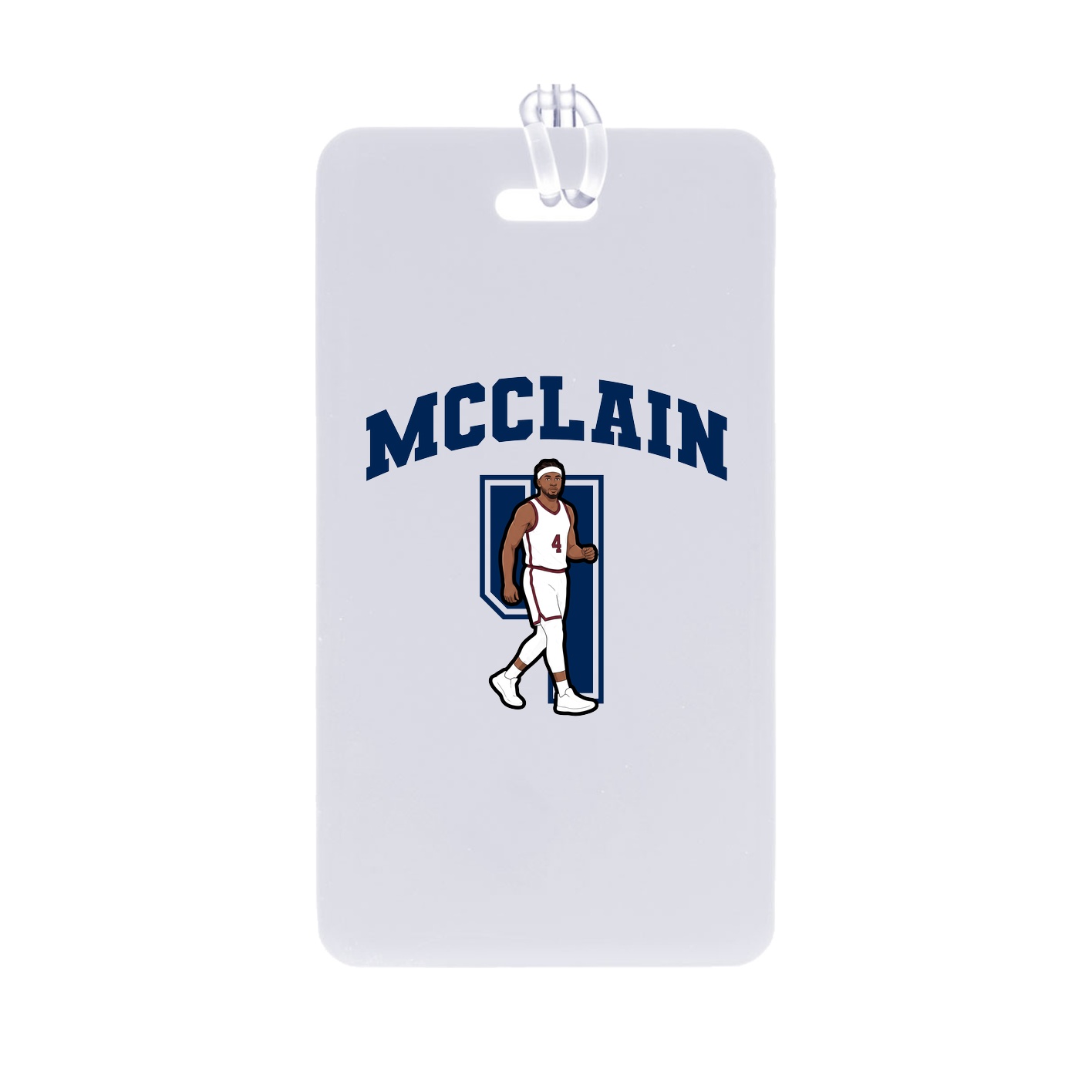 Bag Tag — Number in Classic