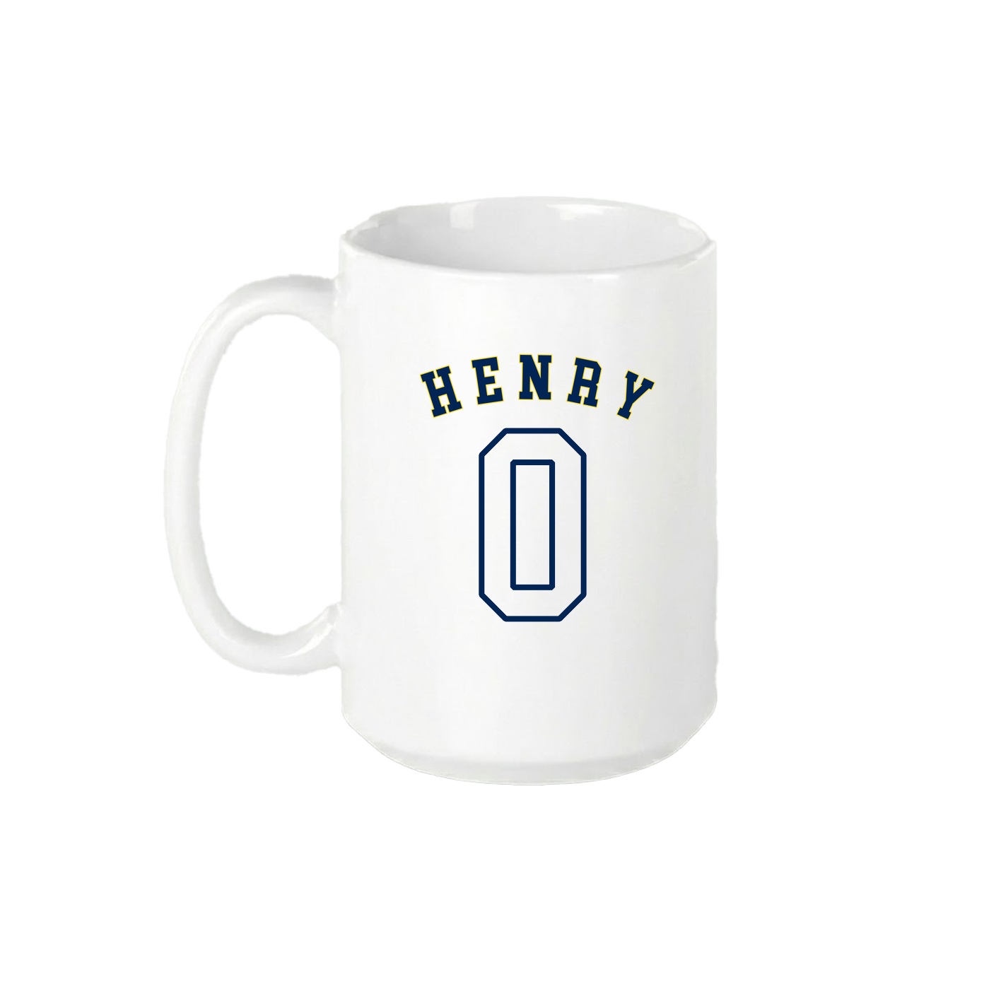 15oz Coffee Mug — Shirsey Arch in White