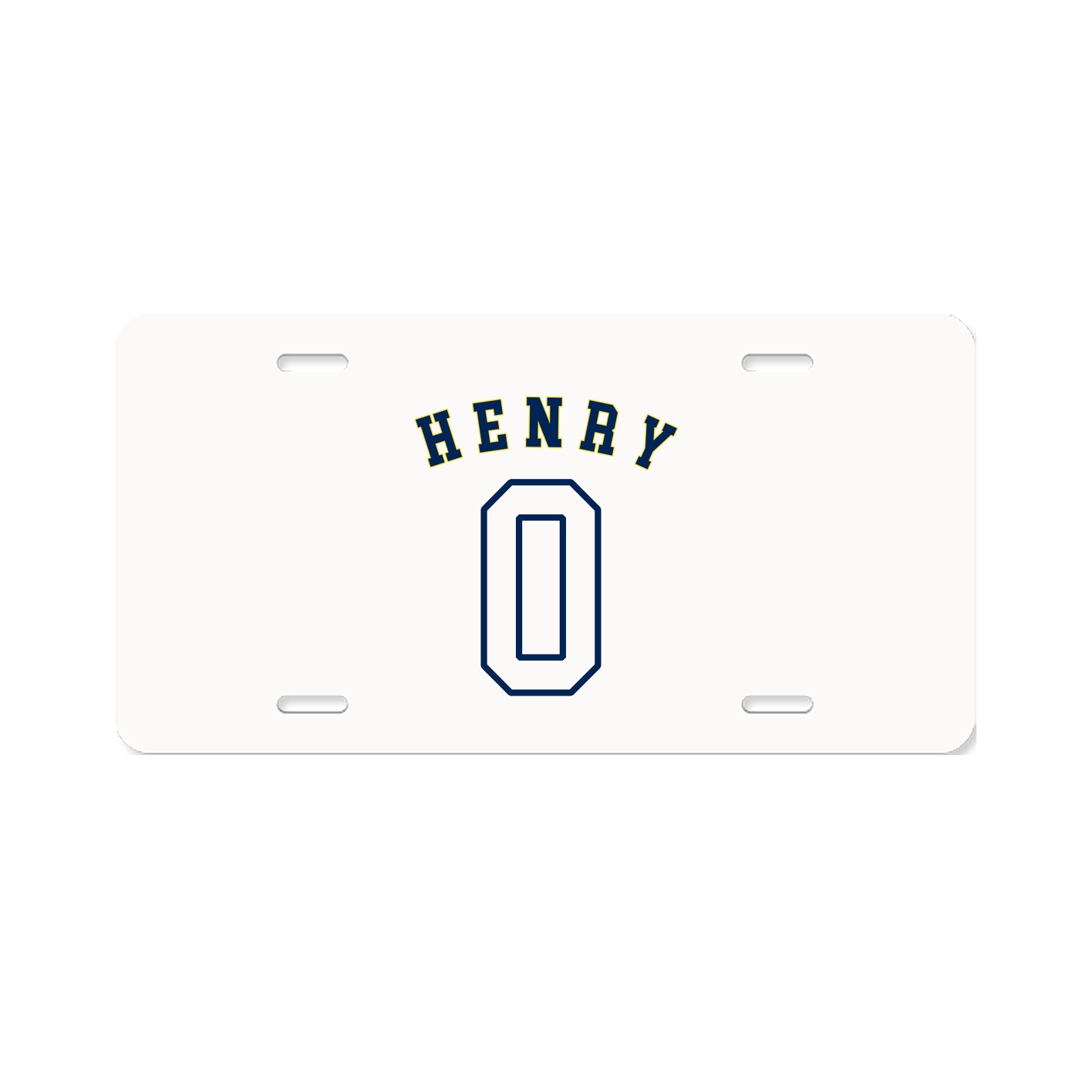 License Plate — Shirsey Arch in Classic