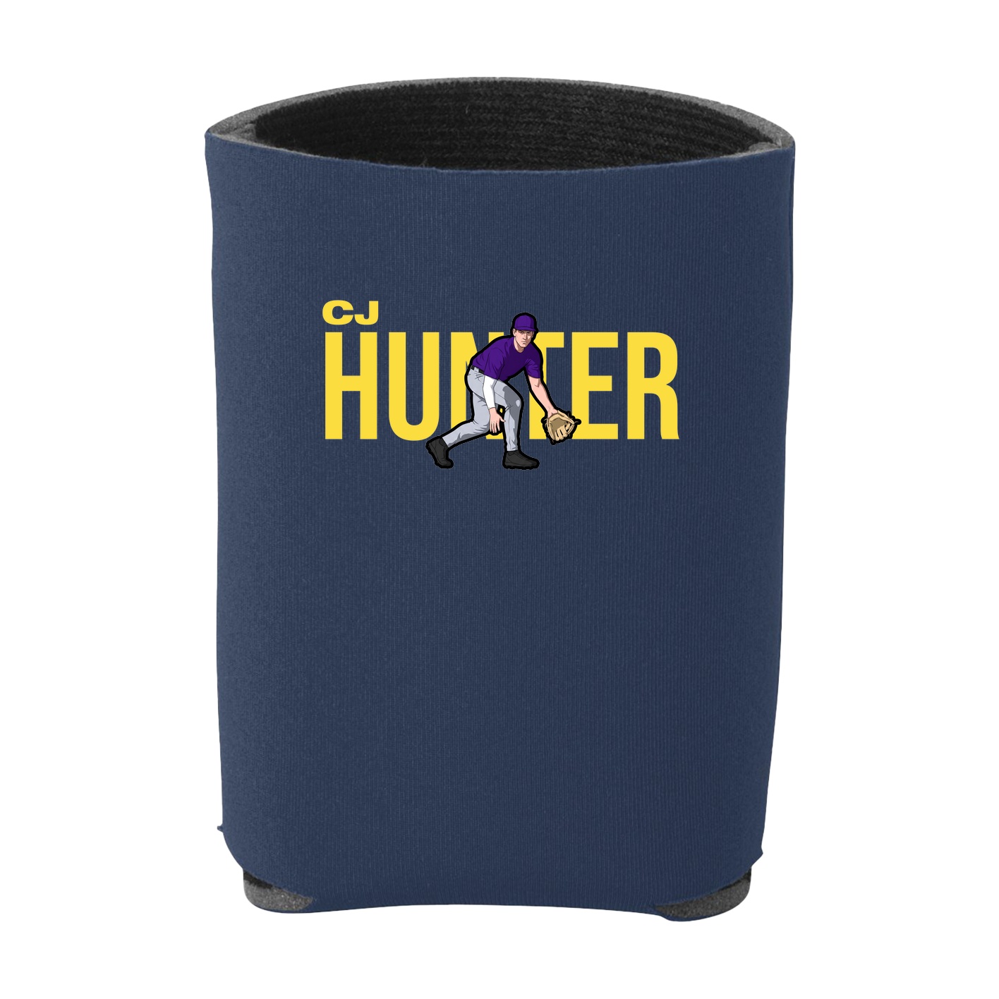 Can Holder — Player Name in Navy
