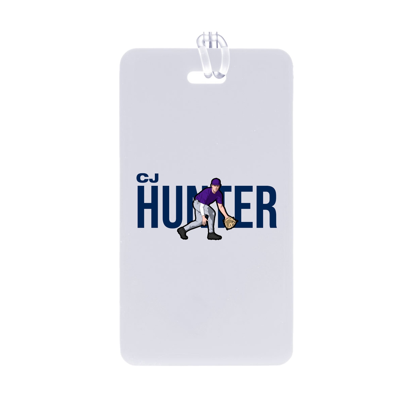 Bag Tag — Player Name in Classic