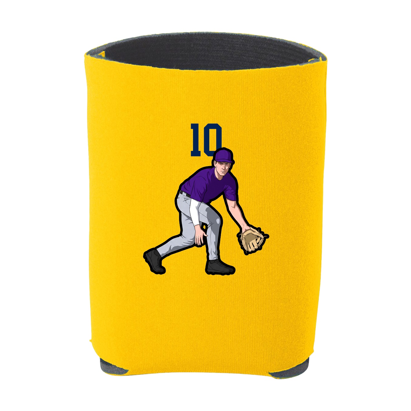 Can Holder — Number Top in Yellow