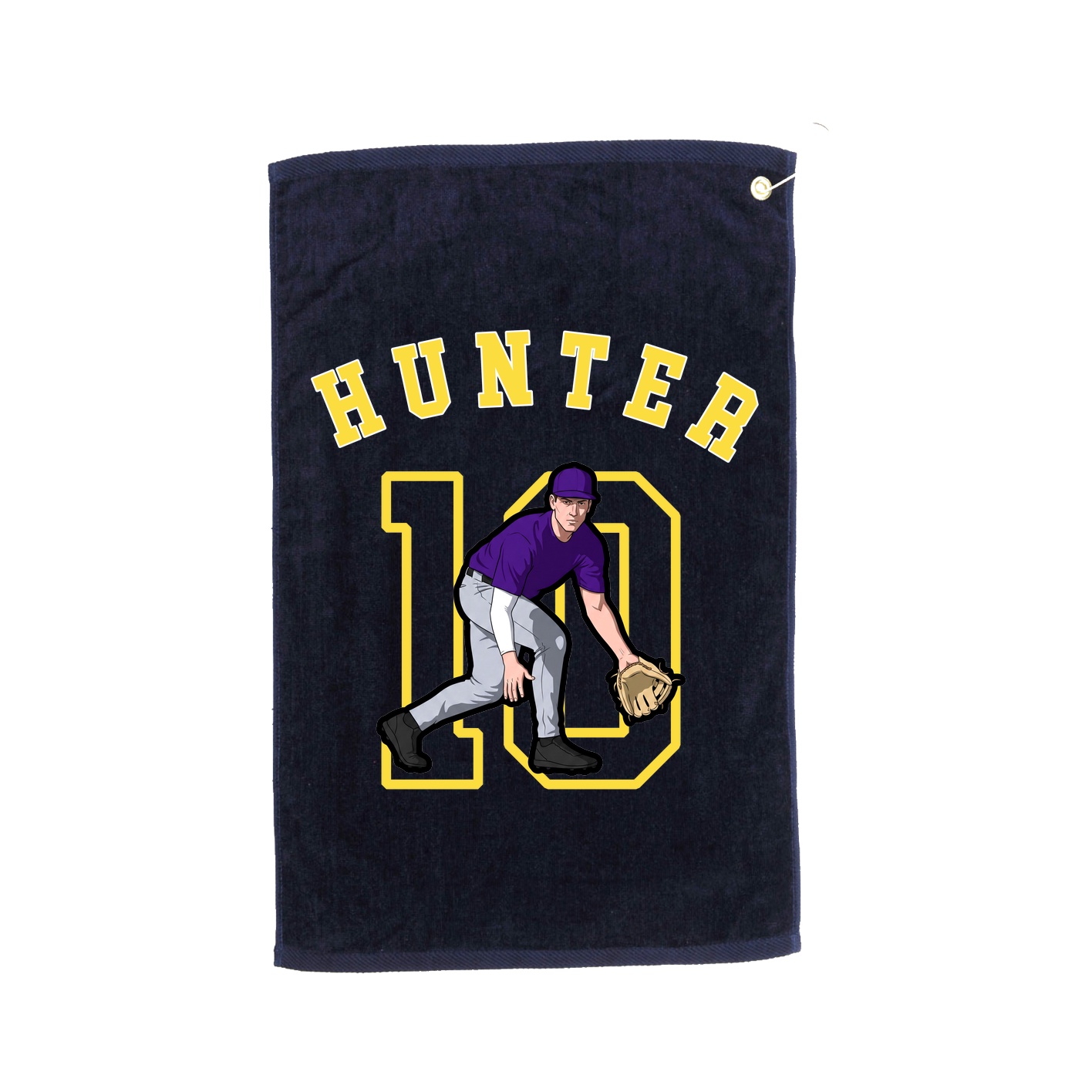 Golf Towel — Shirsey Arch in Navy