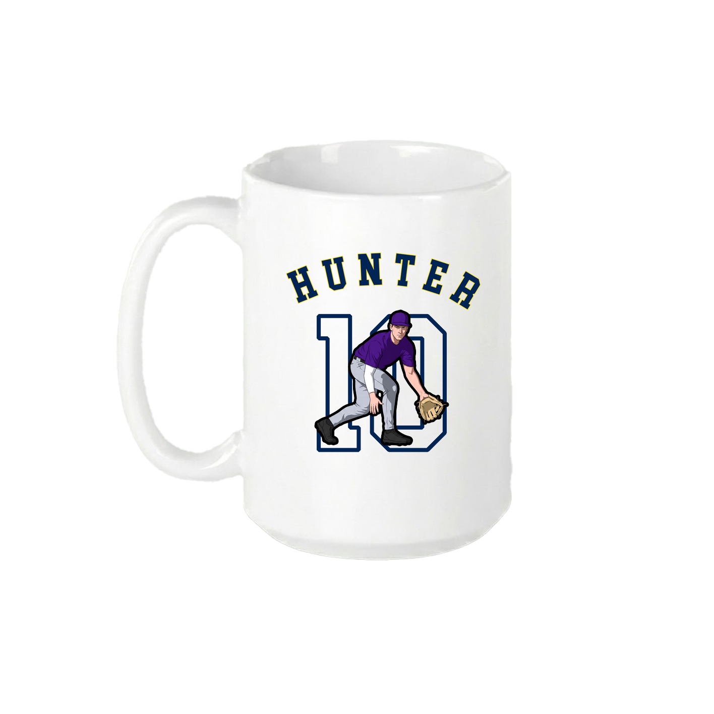 15oz Coffee Mug — Shirsey Arch in White
