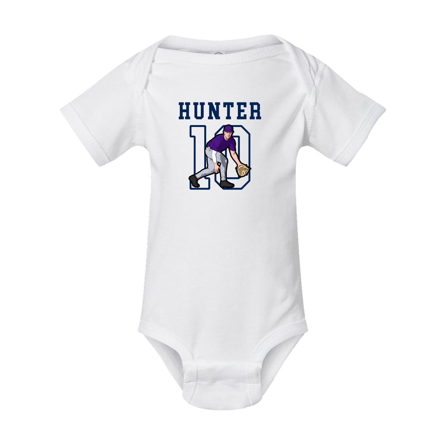 Baby Onesie — Shirsey in White